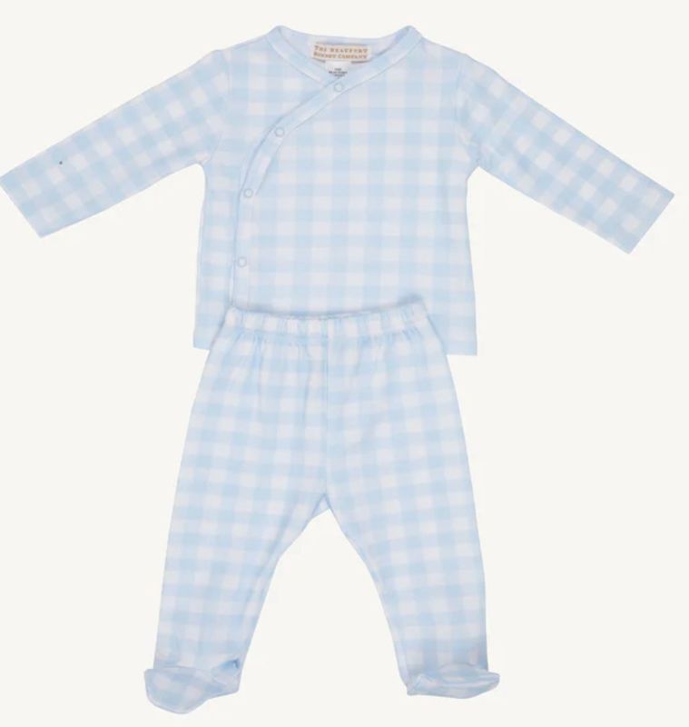 Cameron Cross-Front Set-Buckhead Blue