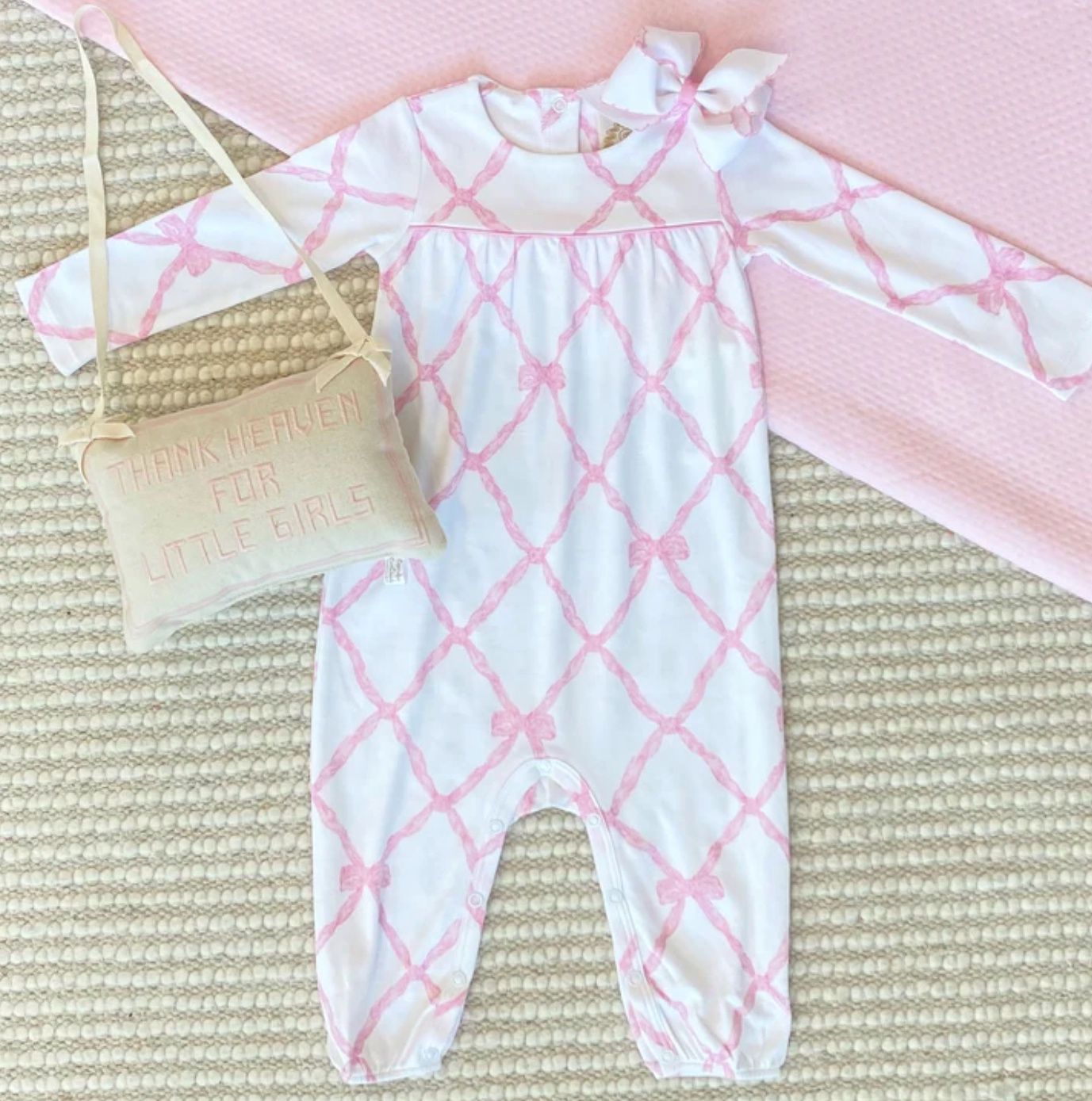 LS Penny’s Playsuit-Belle Meade Bow