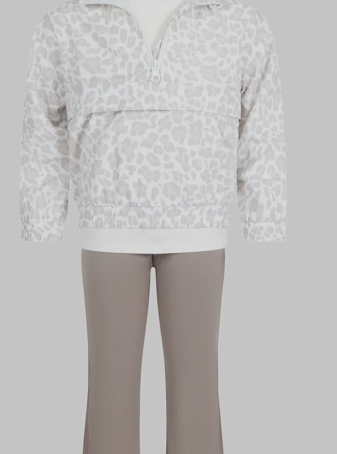 Leopard Windbreaker 3 Piece Set