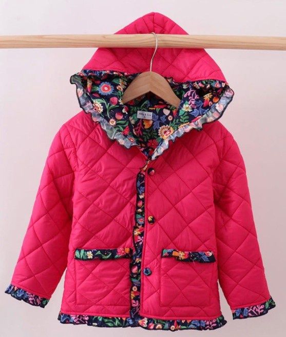 Pink Quilted Jacket