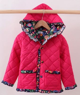 Pink Quilted Jacket