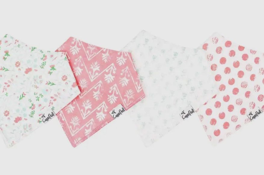 Copper Pearl-Claire Bib Set