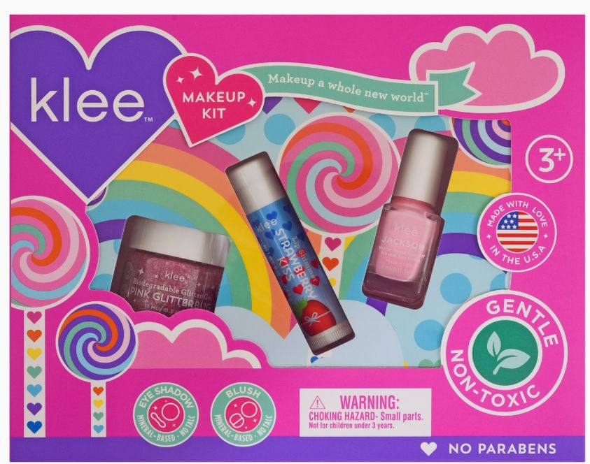Klee Spinning Pink Pinwheel Love Make Up Set