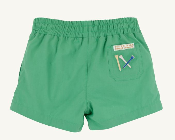Sheffield Golf Shorts-Gibson Island Green