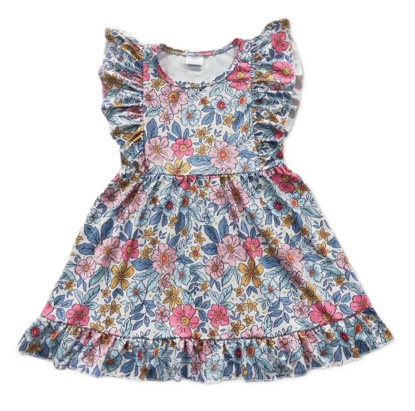 Vintage Flower Play Dress