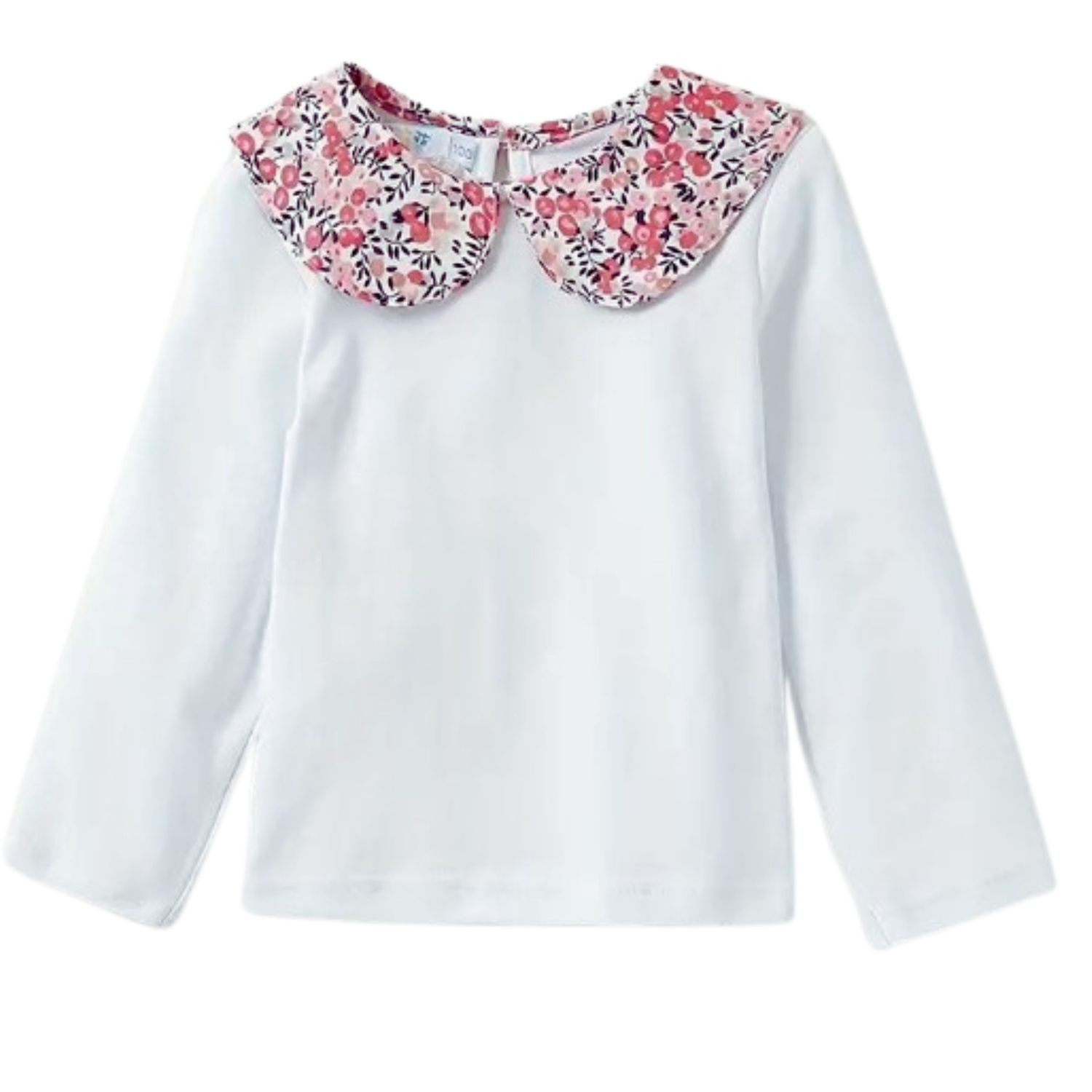 Floral Peter Pan LS, Size: 12/18M