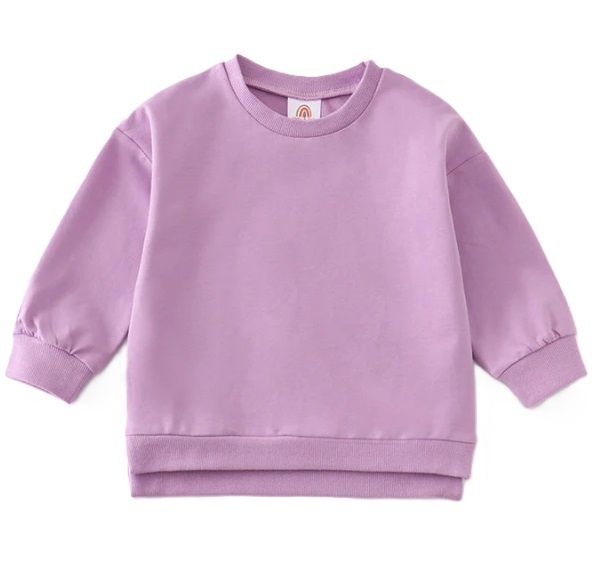 Purple Sweatshirt, Size: 2T