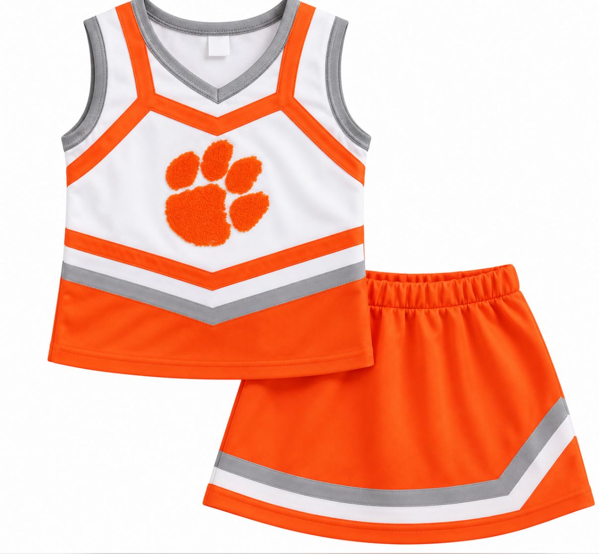 Clemson Cheer Skort Outfit