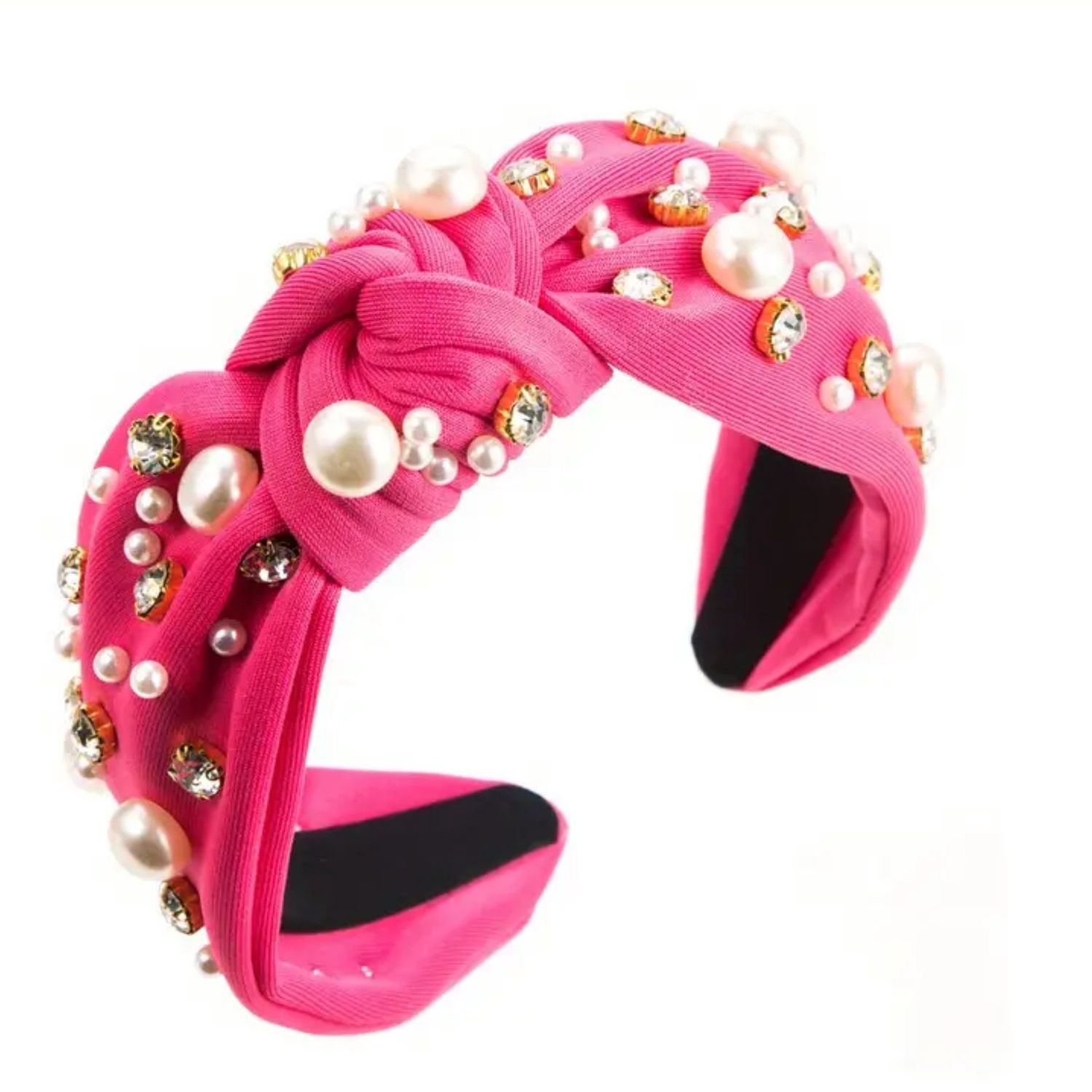 Pink Pearl Headband