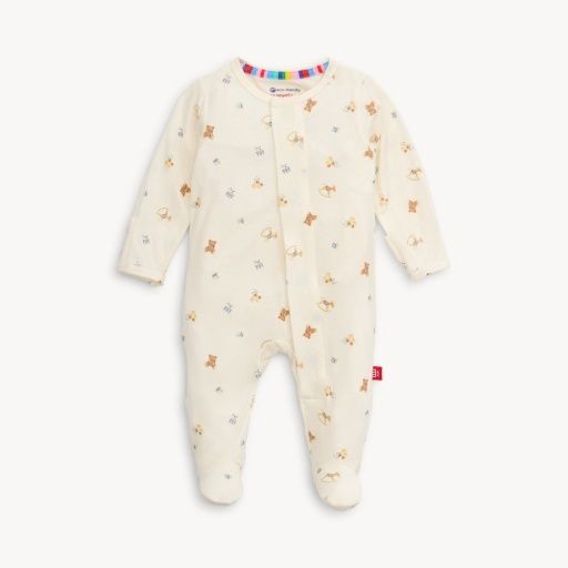 Lullaby Lane Bamboo Footie, Colour: LULLN, Season: S25, Size: 6-9M