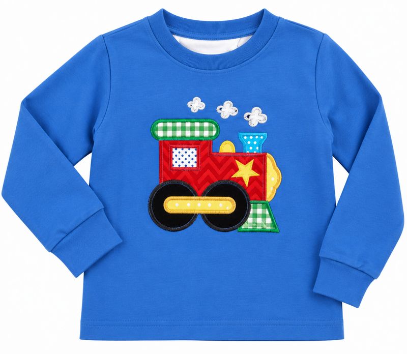LS Blue App Train T Shirt