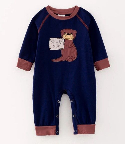 Otterly Cute Romper, Size: 0/3M