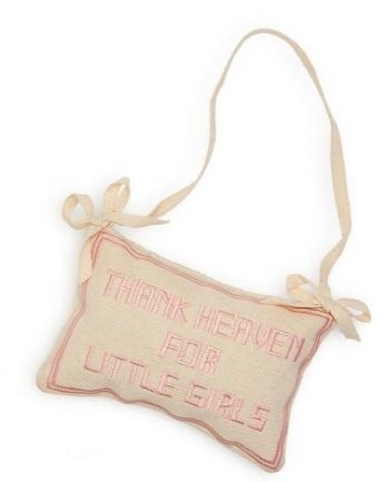 Thank Heaven Pillow, COLOR: Pink