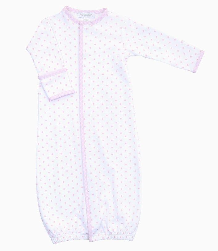 Pink Gingham Dot Converter, Size: Preemie