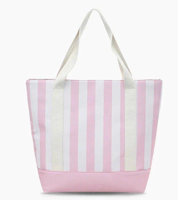 Pink Stripe Tote