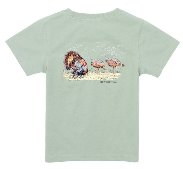 Turkey Hunt Sage SS, Size: 2T