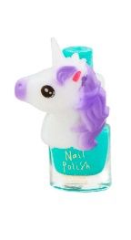 Unicorn Light Up Ring &amp; Polish Set, COLOR: Teal