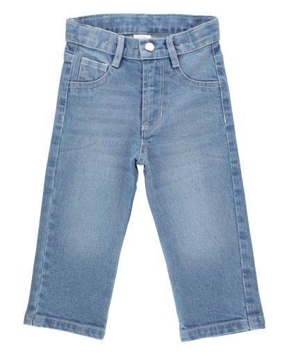 Straight Jeans, Colour: Light Wash, Size: 6/12M