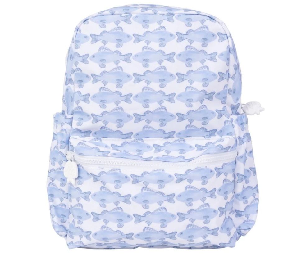 Apple of my Isla- Small Backpack, COLOR: Fish