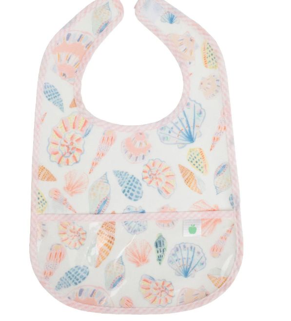 Apple of my Isla Wipe-It Bib