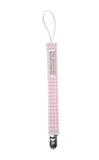 Parker Paci Clip-Gingham, COLOR: Pink Greenbrier Gingham