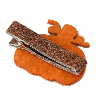 Pumpkin Hair Clip