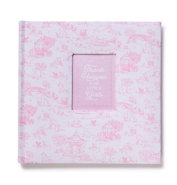 Thank Heaven Toile Photo Album, COLOR: Pink