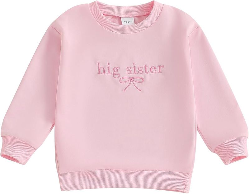 Big Sister Bow Sweatshirt
