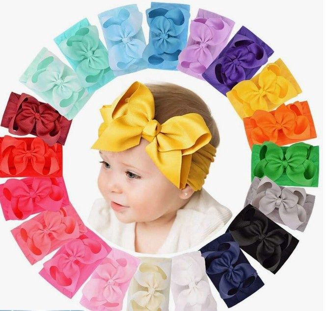 6 Inch Grossgrain Baby Headband