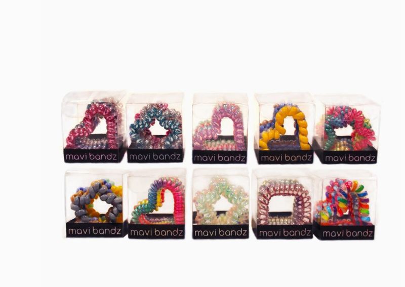 Fun Shaped Coil Hair Ties