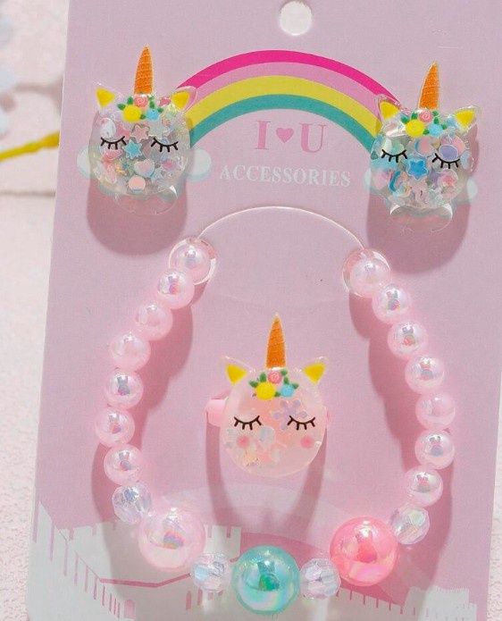 Unicorn Jewelry Set