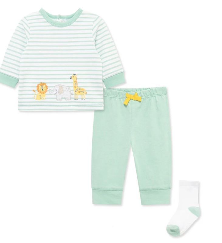 Little Me Safari Jogger Set