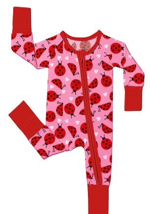 Love Bug Bamboo Zippy