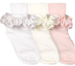 Jefferies- Misty Ruffle Sock