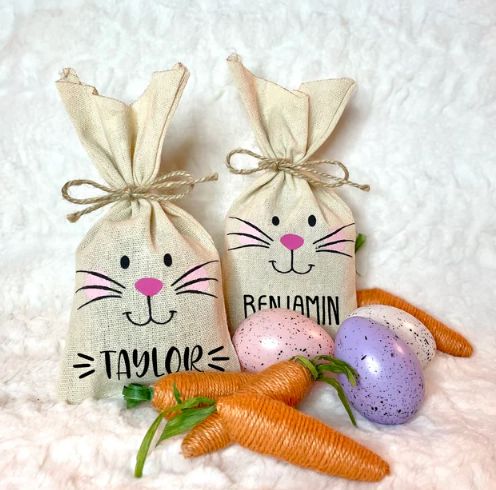 Bunny Twine Treat Bag