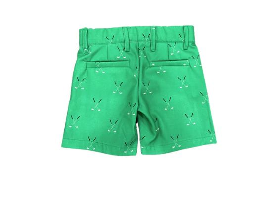 Green Tee Time Shorts