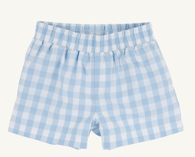 Sheffield Shorts- Barrington Blue Check