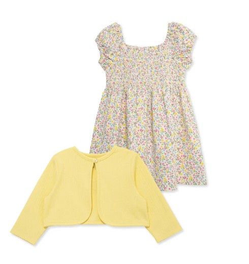 Garden Dress w/Cardigan