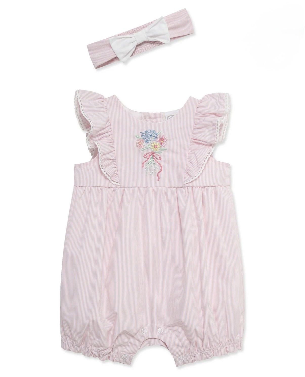 Little Me-Bouquet Romper