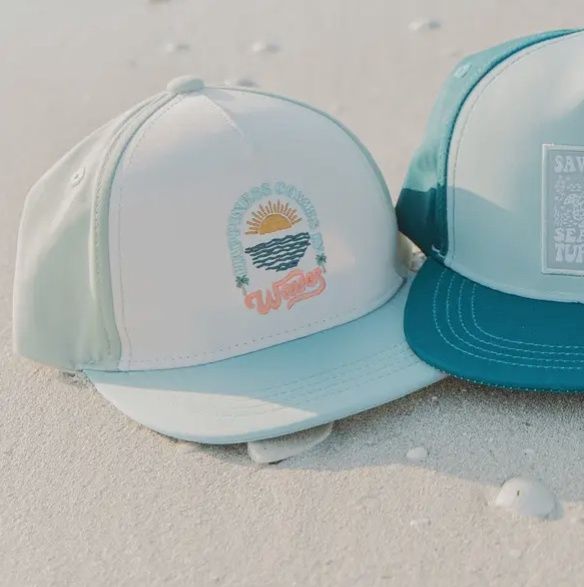 Happiness Comes in Waves Hat