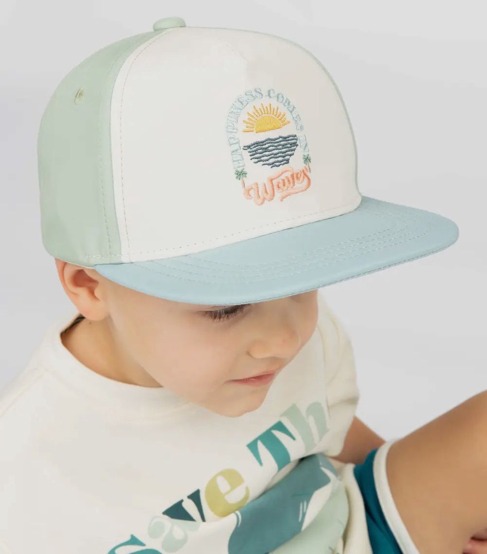 Happiness Comes in Waves Hat