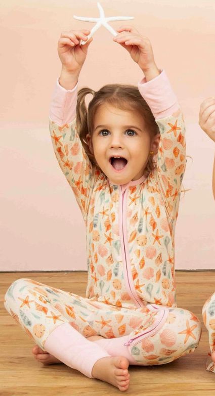 Little Shell Bamboo Zippy