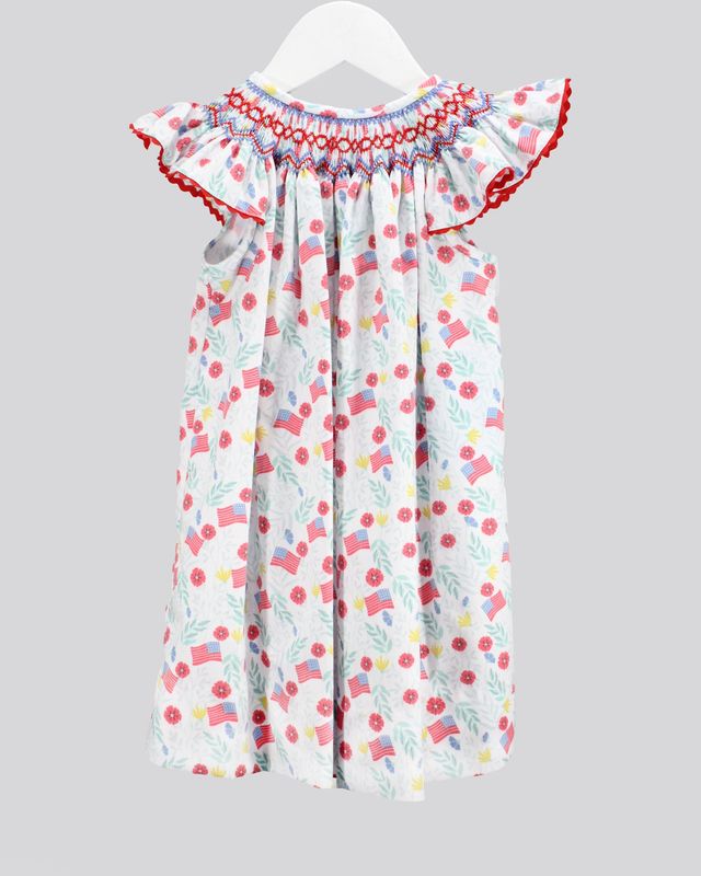Hand Smocked American Roots Zoey Dress