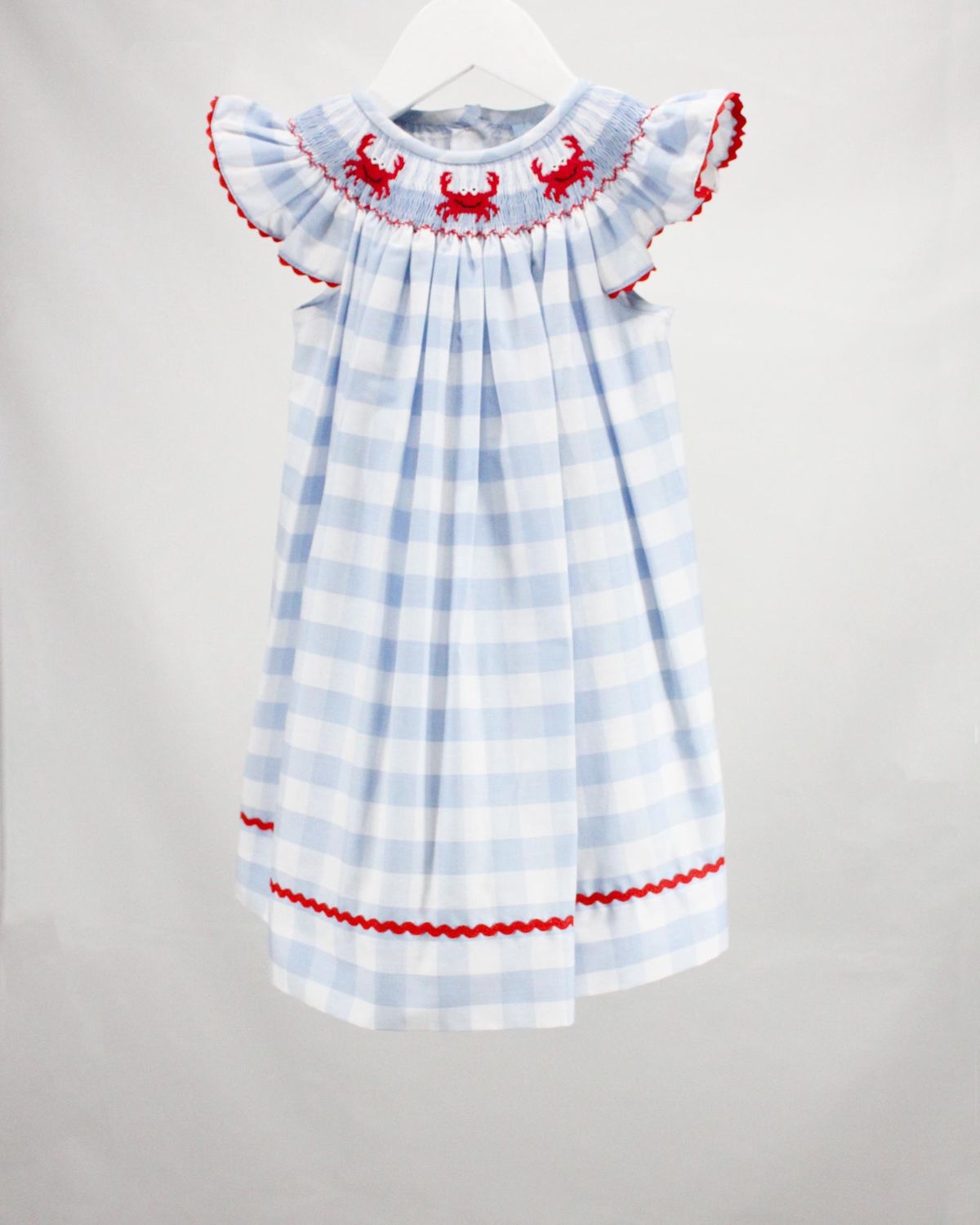 Hand Smocked Zoey Crab Dress