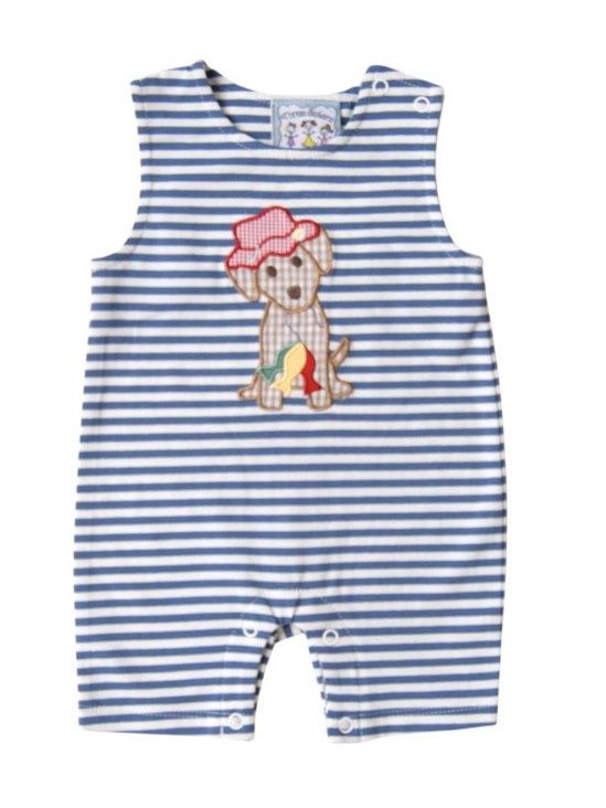 Three Sisters- Fishing Buddy Boys Romper
