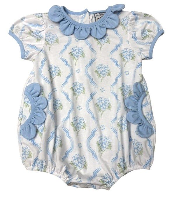 Three Sisters Blue Hydrangea Bubble