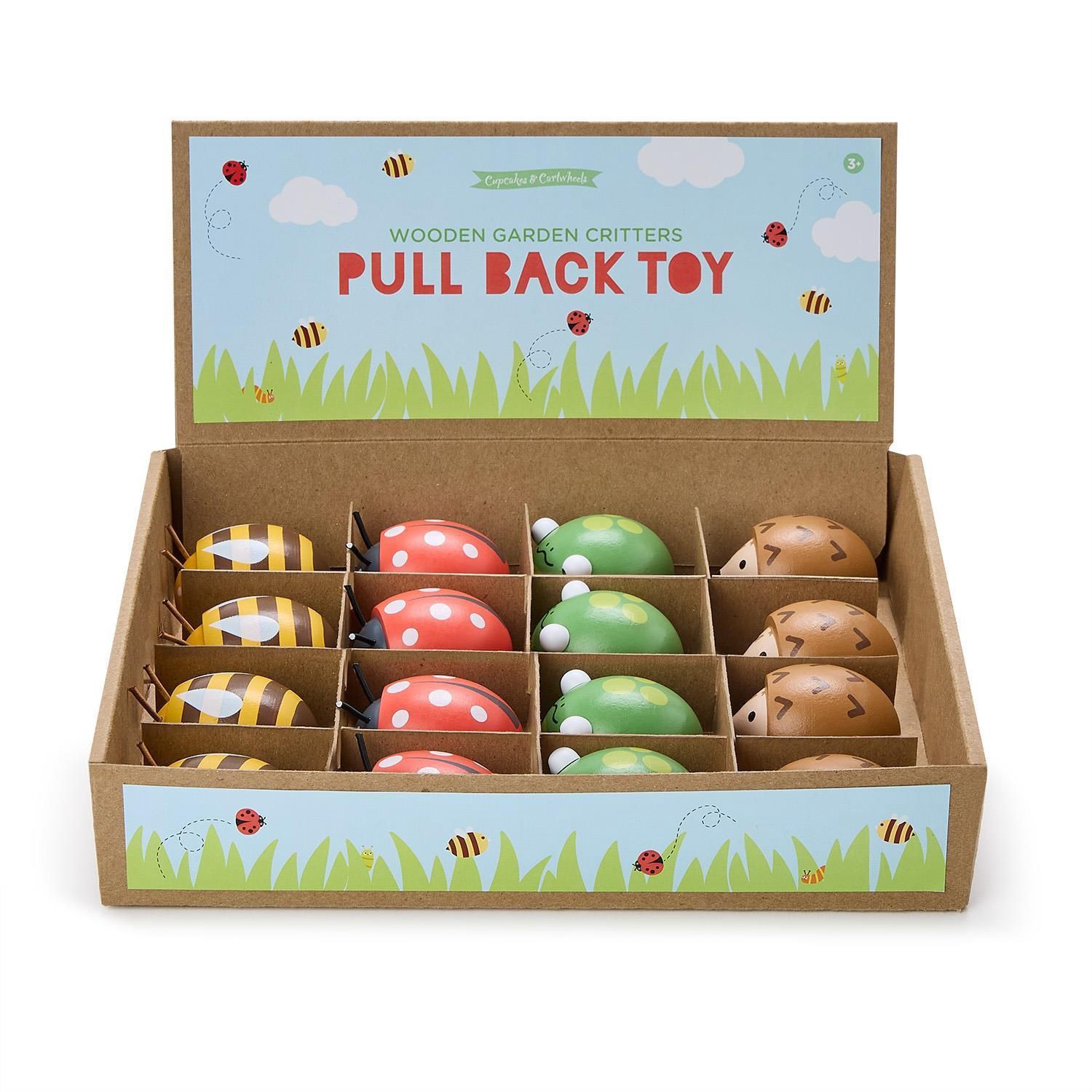Wooden Pull Back Toy