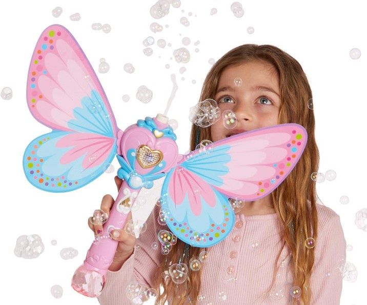 Fairy Butterfly LED light up Bubble Wand