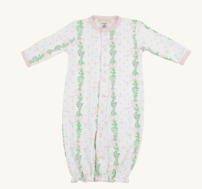 Twinkle Twinkle 2 in 1 Gown- Fincastle Floral/Palm Beach Pink