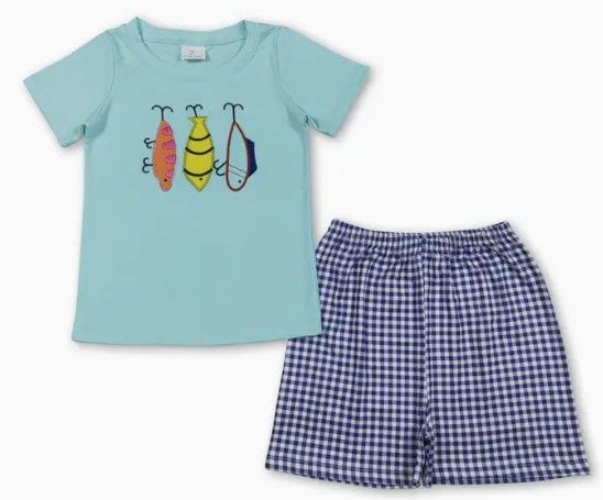 Aqua Lures Applique Set